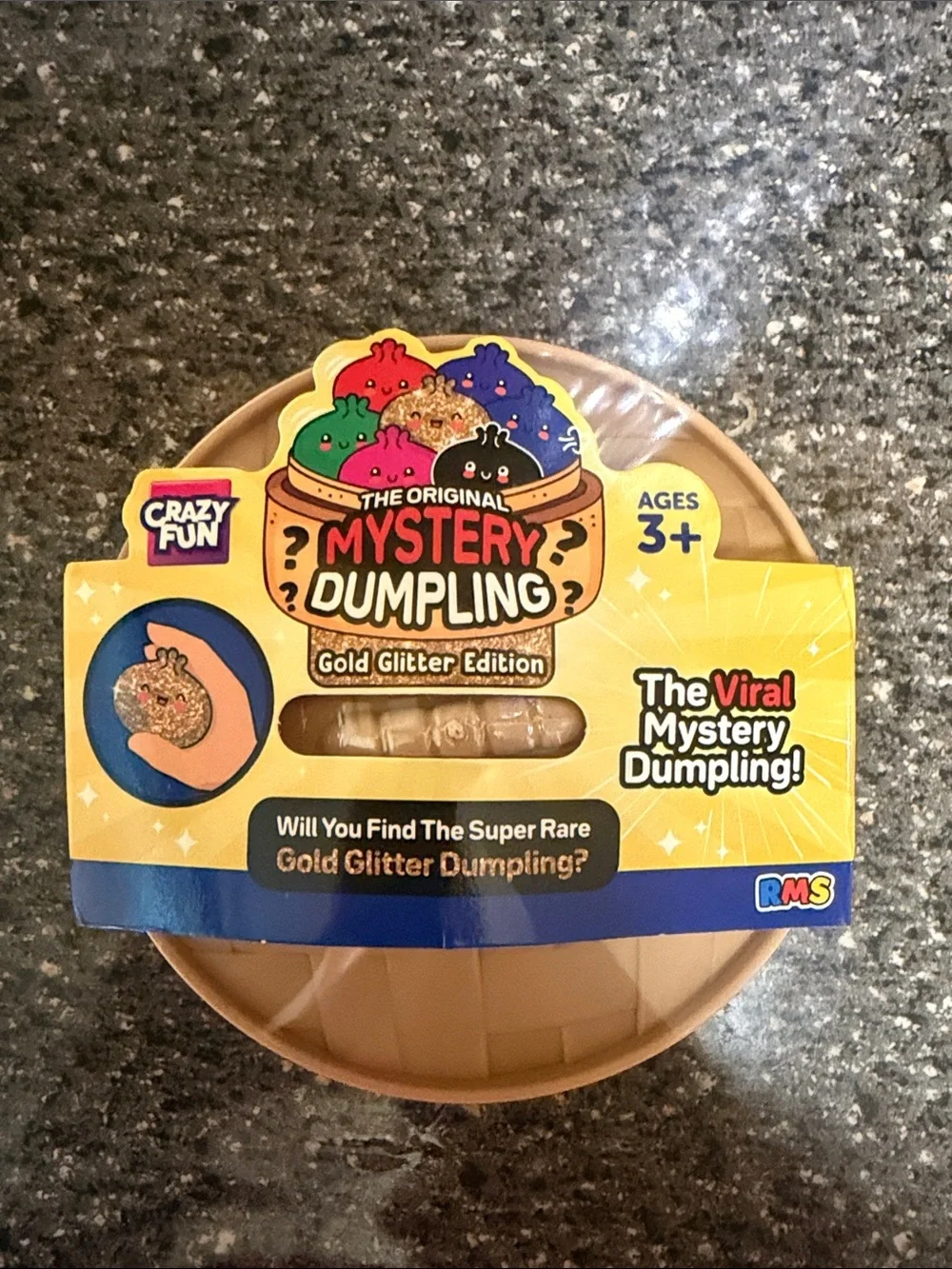 The Original Mystery Dumpling Gold Glitter Edition - Crazy Fun (Gold)